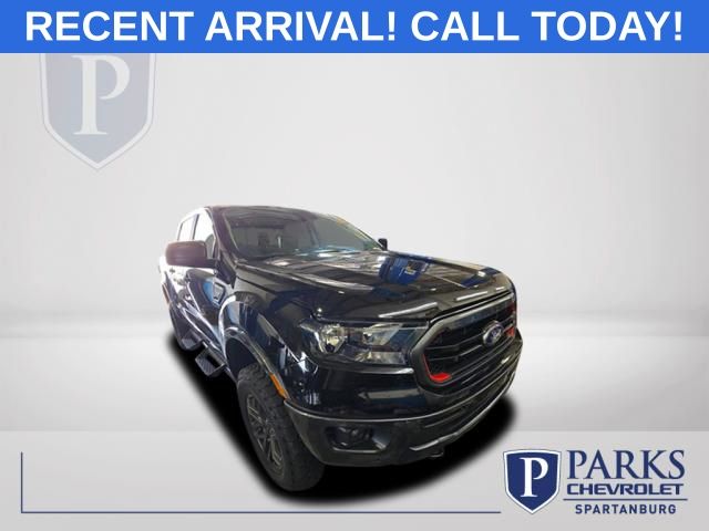 Shadow Black 2023 Ford Ranger XLT SuperCrew 4WD Pickup Truck Four-Wheel Drive Automatic