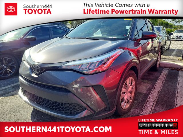 Magnetic Gray Metallic 2021 Toyota C-HR SUV / Crossover Front-Wheel Drive Continuously Variable Transmission