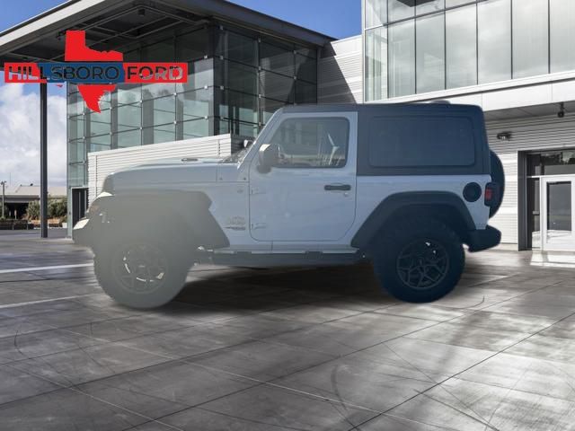 2020 Bright White Clearcoat Jeep Wrangler Sport S 4X4 SUV