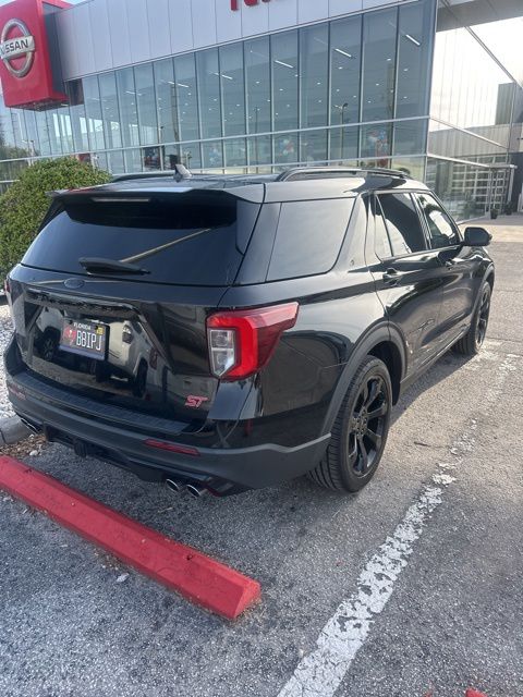 Black Metallic 2020 Ford Explorer ST AWD SUV / Crossover All-Wheel Drive Automatic