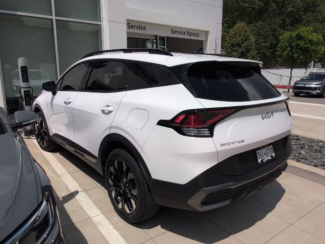 2023 Kia Sportage X-Line White at Rafferty Subaru