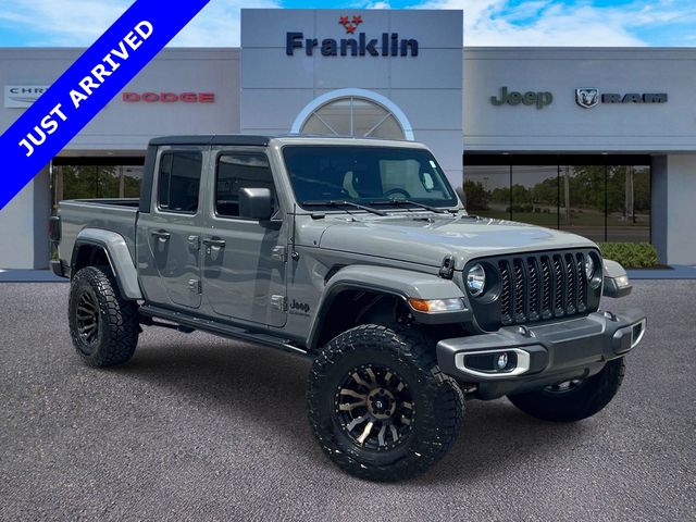 Sting-Gray Clearcoat 2021 Jeep Gladiator Sport Crew Cab 4WD Pickup Truck Four-Wheel Drive 8-Speed Automatic