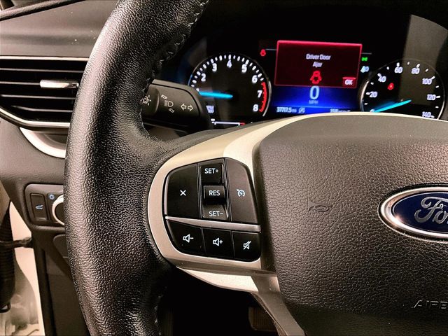 2021 Ford Explorer XLT White at Honda North