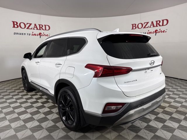 2019 Quartz White Hyundai Santa Fe Limited FWD SUV