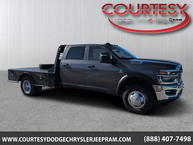 Gray (Granite Crystal Metallic Clearcoat) 2026 RAM 3500 Chassis Pickup Truck Four-Wheel Drive 8-Speed Automatic