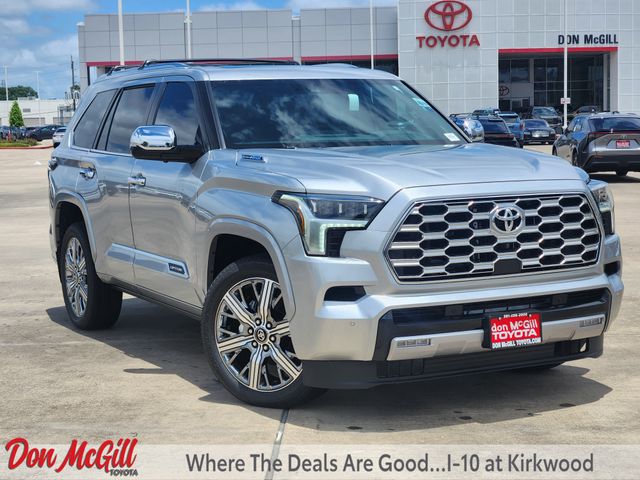 2026 Toyota Sequoia Capstone Silver at Toyota of Victoria