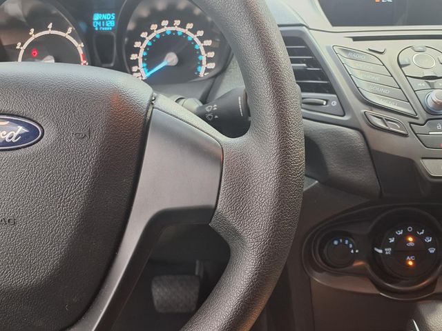 2019 Ford Fiesta S White at DeMontrond Ford