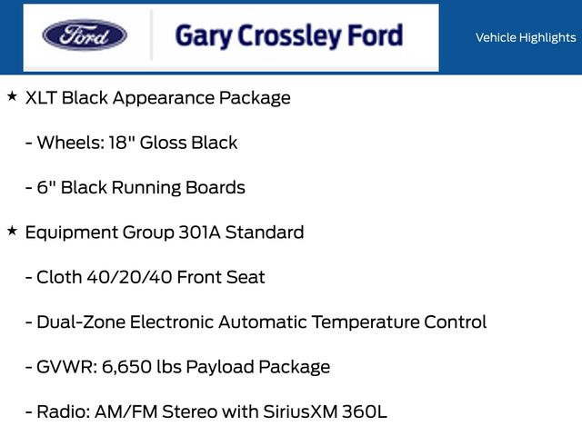 New 2026 Black Ford XLT image 12