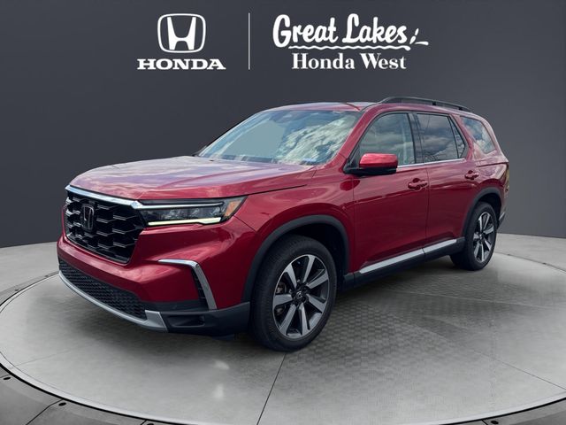 Radiant Red Metallic II 2025 Honda Pilot SUV / Crossover All-Wheel Drive Automatic