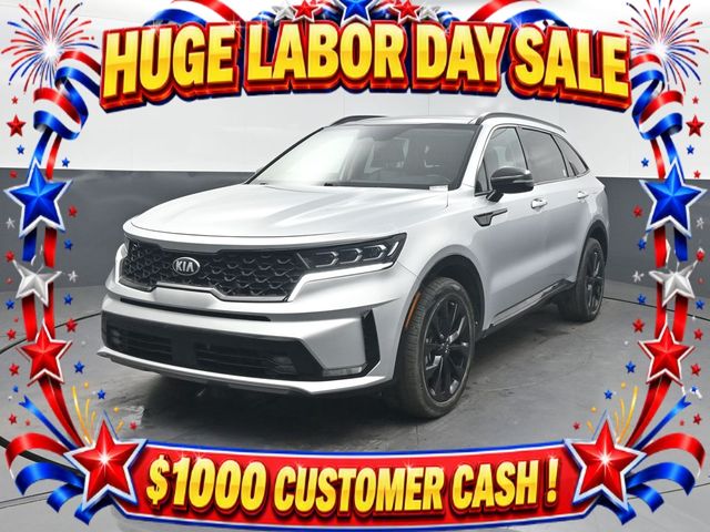 Sparkling Silver 2021 Kia Sorento SUV / Crossover Front-Wheel Drive 8-Speed Dual Clutch
