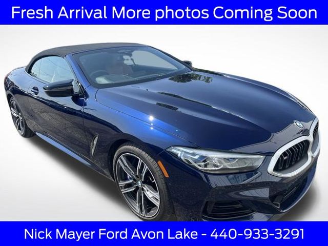 Blue 2023 BMW 8 Series Convertible All-Wheel Drive 8-Speed Automatic