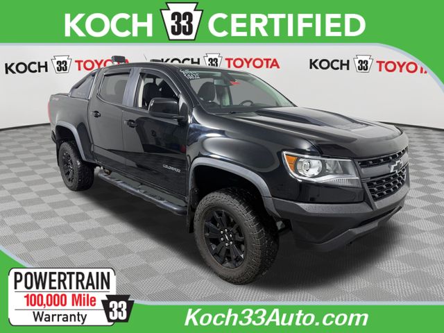 Black 2019 Chevrolet Colorado Pickup Truck Four-Wheel Drive 8-Speed Automatic