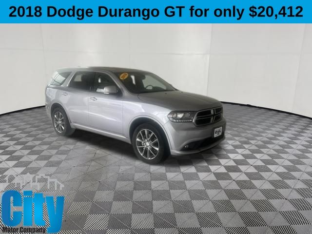Billet Metallic Clearcoat 2018 Dodge Durango SUV / Crossover All-Wheel Drive 8-Speed Automatic