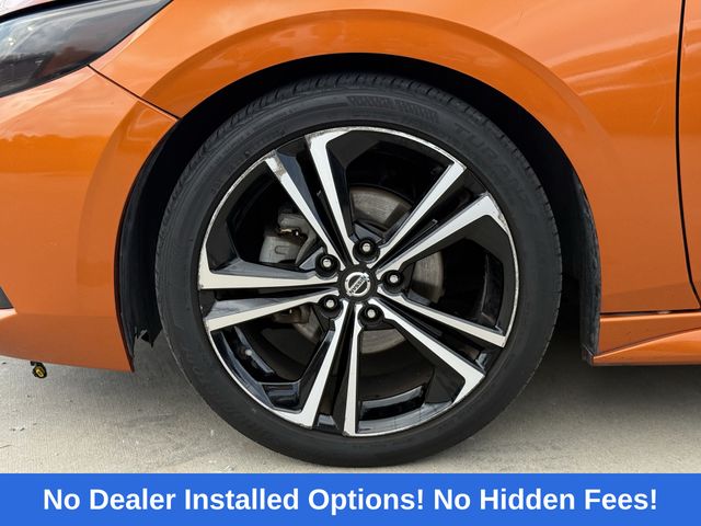 2022 Nissan Sentra SR Orange at North Houston Mitsubishi