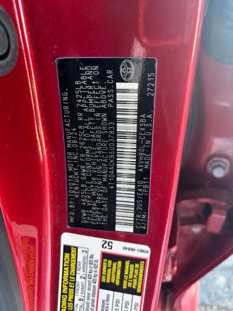 Used 2025 Red Toyota SE image 14