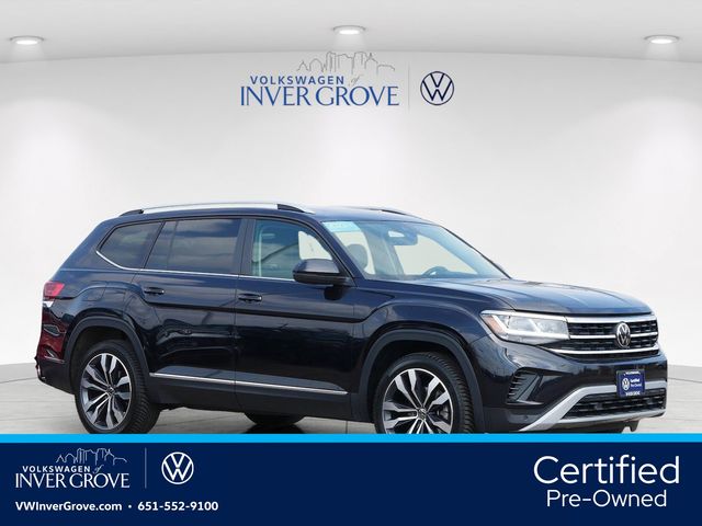 Deep Black Pearl 2023 Volkswagen Atlas 8-Speed Automatic