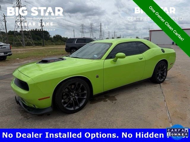 2023 Dodge Challenger R/T Scat Pack Green at Bayway Cadillac of The Woodlands