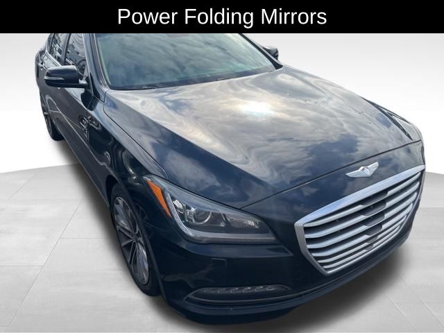 Caspian Black 2016 Hyundai Genesis Sedan 8-Speed Automatic