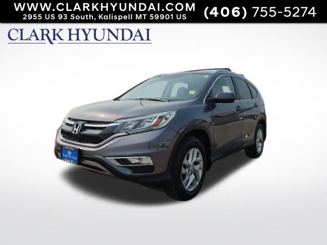 Gray (Modern Steel Metallic) 2015 Honda CR-V SUV / Crossover All-Wheel Drive Continuously Variable Transmission
