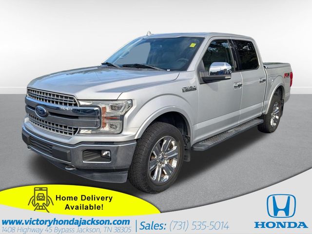 Ingot Silver Metallic 2018 Ford F-150 Pickup Truck Four-Wheel Drive Automatic