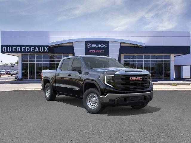 Onyx Black 2026 GMC Sierra 1500 Pro Crew Cab 4WD Pickup Truck Four-Wheel Drive Automatic