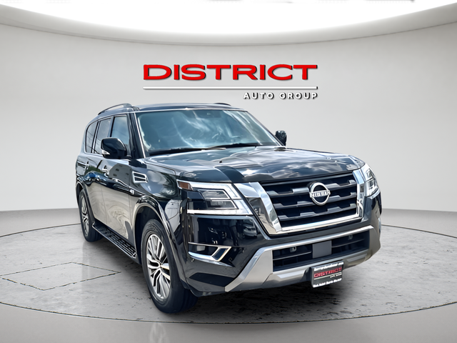 Super Black 2021 Nissan Armada SUV / Crossover Four-Wheel Drive 7-Speed Automatic