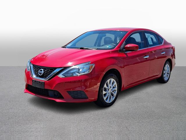 Red Alert 2018 Nissan Sentra Sedan Front-Wheel Drive Continuously Variable Transmission