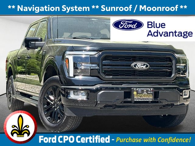 Agate Black Metallic 2024 Ford F-150 Pickup Truck Four-Wheel Drive Automatic