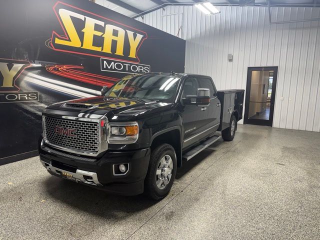 Onyx Black 2017 GMC Sierra 3500HD Pickup Truck Four-Wheel Drive 6-Speed Automatic