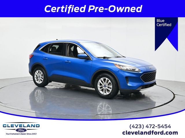 Blue Metallic 2020 Ford Escape SE FWD SUV / Crossover Front-Wheel Drive 8-Speed Automatic