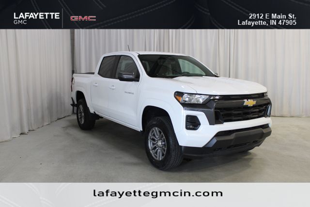 Summit White 2024 Chevrolet Colorado LT Crew Cab 4WD Pickup Truck Four-Wheel Drive 8-Speed Automatic