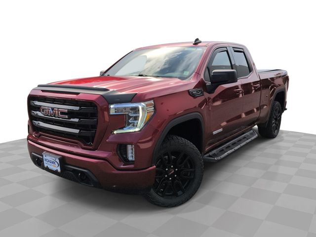 Cayenne Red Tintcoat 2021 GMC Sierra 1500 Elevation Double Cab 4WD Pickup Truck Four-Wheel Drive 8-Speed Automatic