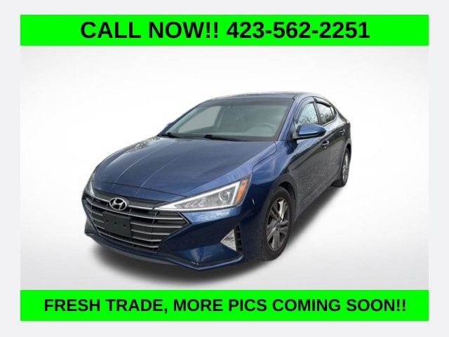 Lakeside Blue 2020 Hyundai Elantra SEL FWD Sedan Front-Wheel Drive Continuously Variable Transmission