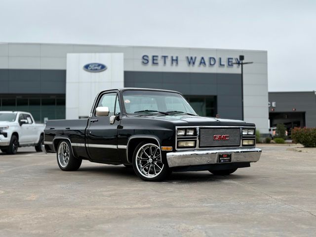 Black 1985 GMC C/K 1500 Series C1500 LB Pickup Truck Rear-Wheel Drive Automatic