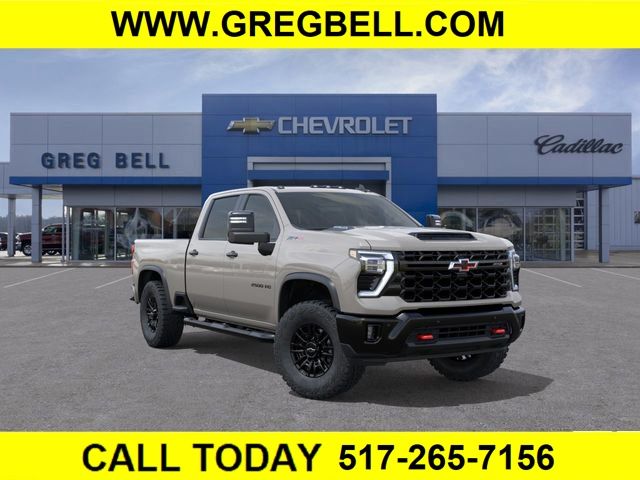 White Sands 2026 Chevrolet Silverado 2500HD ZR2 Crew Cab 4WD Pickup Truck Four-Wheel Drive Automatic