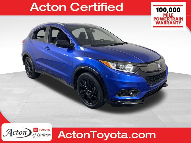 Blue 2022 Honda HR-V SUV / Crossover All-Wheel Drive Continuously Variable Transmission