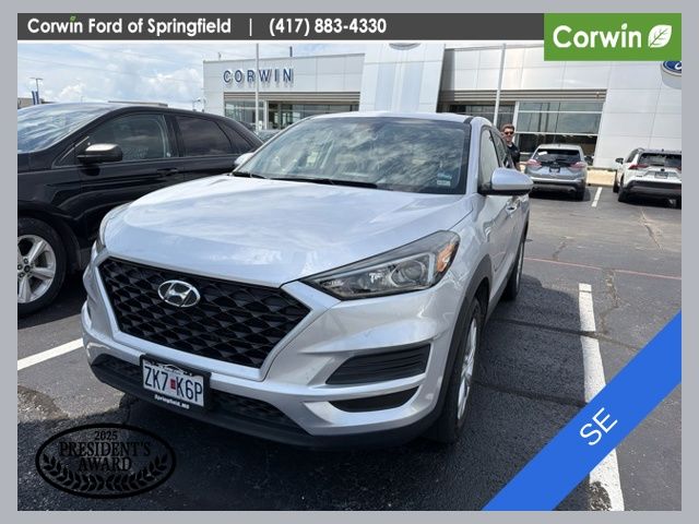 Molten Silver 2019 Hyundai Tucson SUV / Crossover All-Wheel Drive 6-Speed Automatic