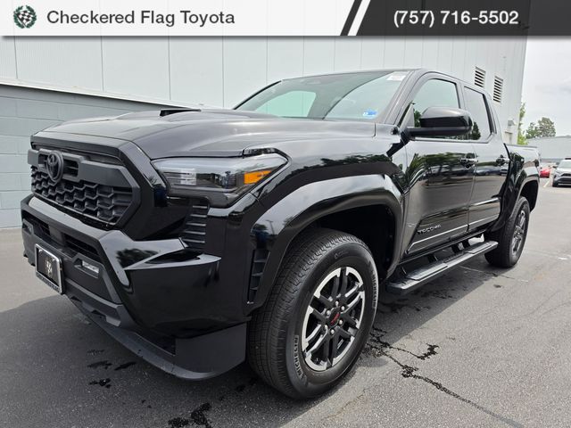 Black 2025 Toyota Tacoma Pickup Truck Four-Wheel Drive 8-Speed Automatic
