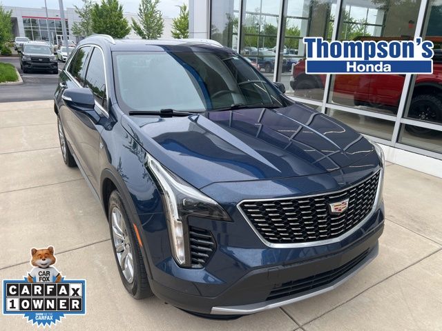 Twilight Blue Metallic 2022 Cadillac XT4 Premium Luxury AWD SUV / Crossover Four-Wheel Drive 9-Speed Automatic