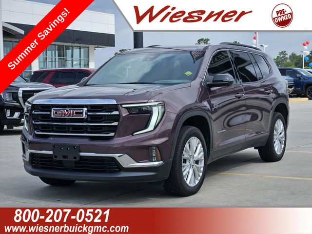 Crystal Metallic 2024 GMC Acadia SUV / Crossover Front-Wheel Drive 8-Speed Automatic