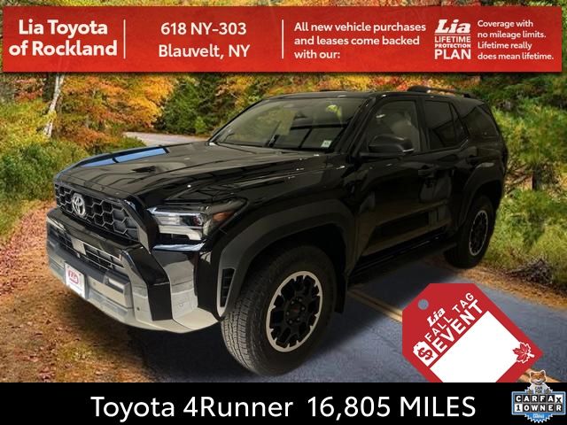 Black 2025 Toyota 4Runner SUV / Crossover Four-Wheel Drive 8-Speed Automatic