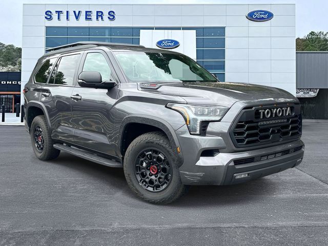Magnetic Gray Metallic 2026 Toyota Sequoia TRD Pro 4WD SUV / Crossover Four-Wheel Drive Automatic