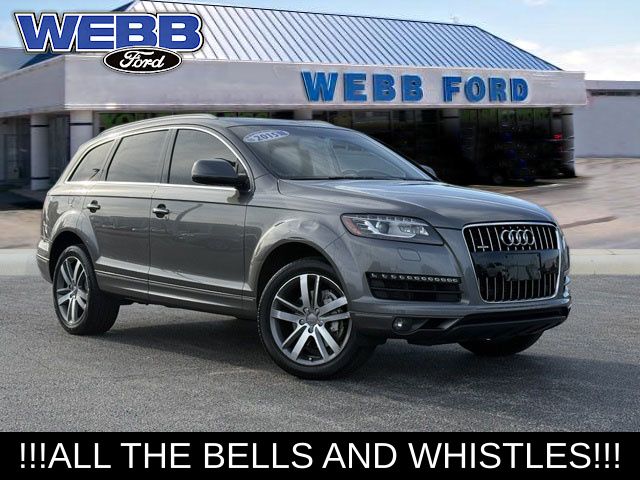 Graphite Gray Metallic 2015 Audi Q7 SUV / Crossover All-Wheel Drive 8-Speed Automatic