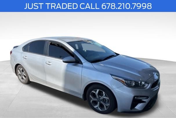 Silky Silver 2021 Kia Forte LXS FWD Sedan Front-Wheel Drive Continuously Variable Transmission