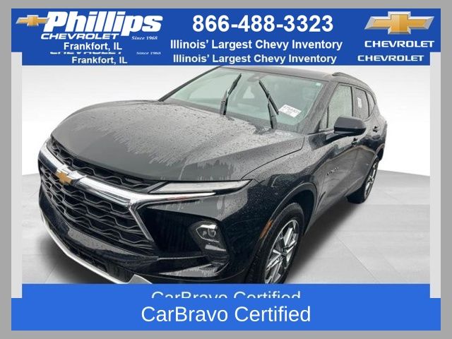 Black 2024 Chevrolet Blazer 2LT FWD SUV / Crossover Front-Wheel Drive 9-Speed Automatic Overdrive