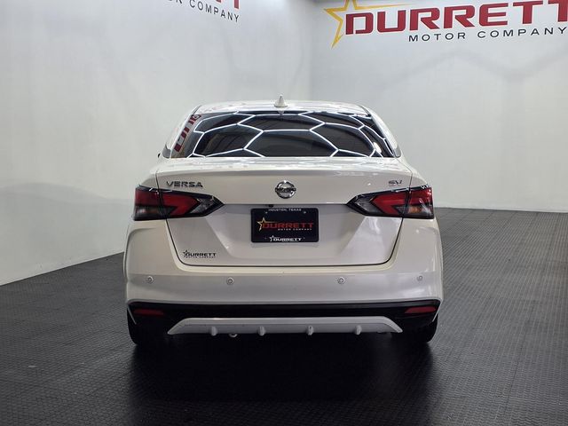 2021 Nissan Versa 1.6 SV White at Texan Dodge Chrysler Jeep Ram