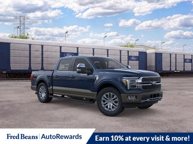 Blue 2026 Ford F-150 Pickup Truck Four-Wheel Drive Automatic
