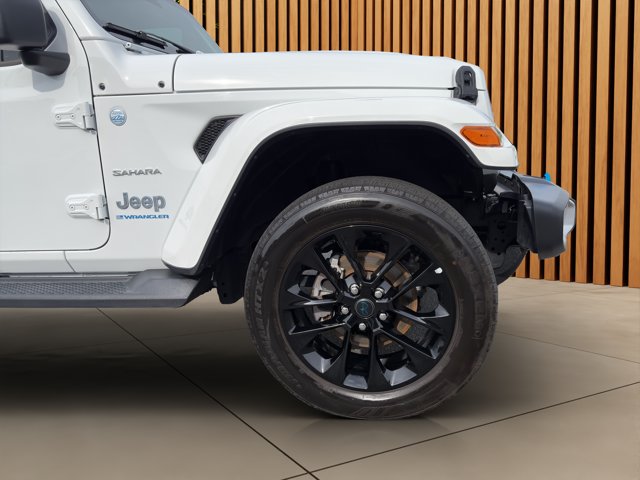 2024 JEEP WRANGLER SAHARA 4XE • 4X4 • PLUG-IN HYBRID CLEAN CARFAX • 1 OWNER BODY COLOR HARD TOP • ADAPTIVE CRUISE • APPLE CARPLAY • REMOTE START Thumbnail