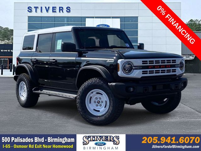 Shadow Black 2026 Ford Bronco SUV / Crossover Four-Wheel Drive Automatic