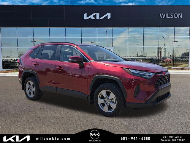Red (Ruby Flare Pearl) 2025 Toyota RAV4 SUV / Crossover Front-Wheel Drive 8-Speed Automatic